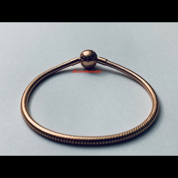 Pandora rose gold snake bracelet / Pandora Charms / Pandora Rings / Necklace - Picture 8 of 15